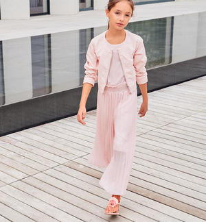 Elegante tuta ragazza ROSA