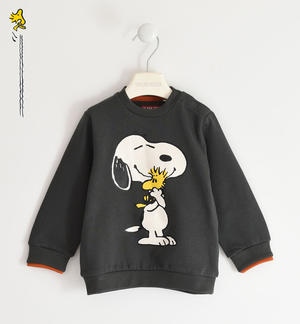 Felpa bambino Snoopy con Woodstock GRIGIO