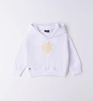 Girl's hooded sweatshirt