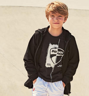 Ducati boys' 100% cotton sweatshirt