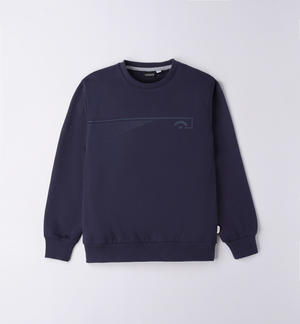 Boys' 100% cotton crew neck sweatshirt