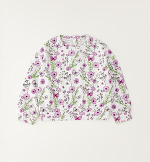 Crewneck sweatshirt for girls