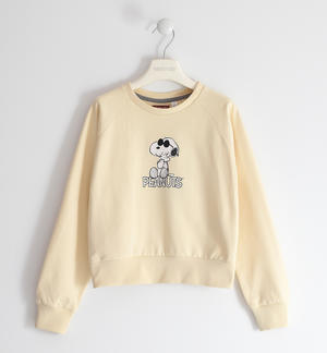Felpa ragazza Peanuts BEIGE