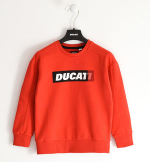 100% cotton Ducati boy sweatshirt RED