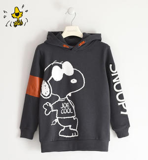 Felpa ragazzo Peanuts GRIGIO