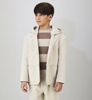 Boy's hooded jacket
