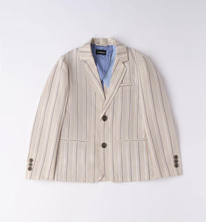 Boys' elegant striped jacket
