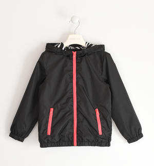 Girls windproof jacket BLACK
