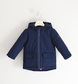 Giubbotto bambino con cappuccio BLU