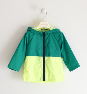 Windproof jacket for boys GREEN
