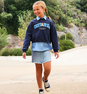 Gonna jeans per bambina