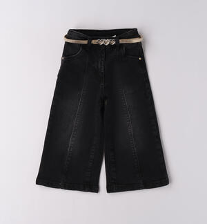 Wide-leg jeans for girls
