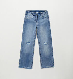 Jeans bambina con strappi