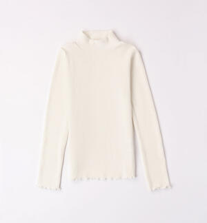 Girls' long-sleeved turtleneck