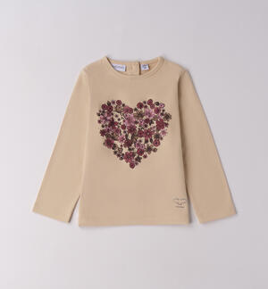 Maglia bambina con cuore