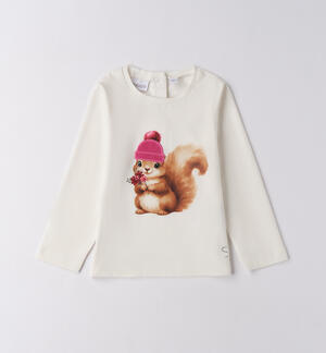 Maglia bambina con stampa