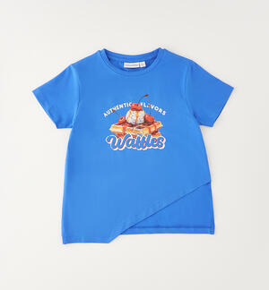 Girls' short-sleeved shirt