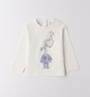 Maglietta bambina con strass