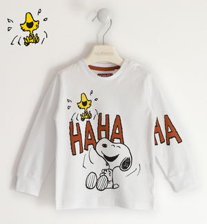 Maglietta bambino capsule Peanuts BIANCO