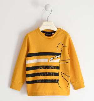 Boy's t-shirt with print YELLOW