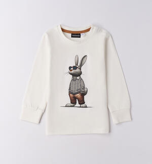 Boy's t-shirt with bunny