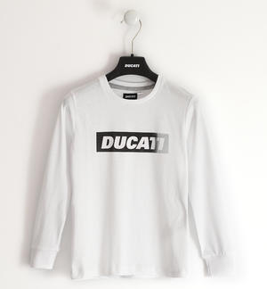 100% cotton Ducati t-shirt WHITE