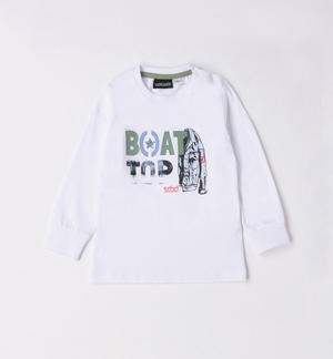 Boys' 100% cotton crew neck t-shirt