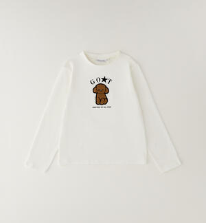Maglietta in cotone ragazza