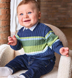 Maglione neonato Minibanda