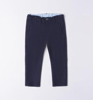 Boys' formal trousers BLUE