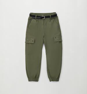 Pantalone con cintura ragazza