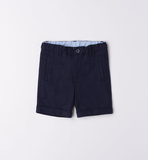 Boys' elegant shorts BLUE