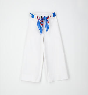 Wide leg trousers for girls