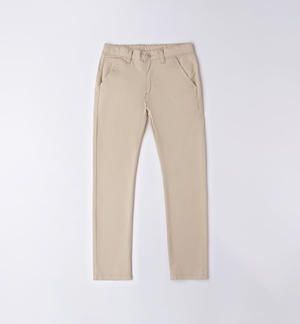 Pantalone lungo ragazzo BEIGE