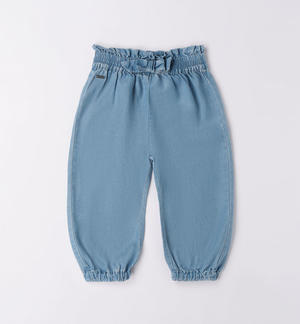 Pantalone morbido bambina