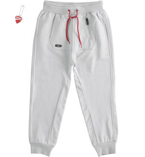 100% cotton Sarabanda meets Ducati boy¿s trousers GREY