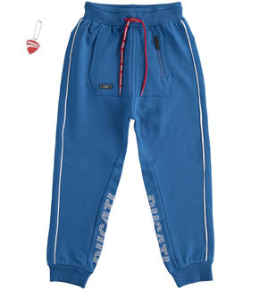 100% cotton Sarabanda meets Ducati boy¿s trousers BLUE