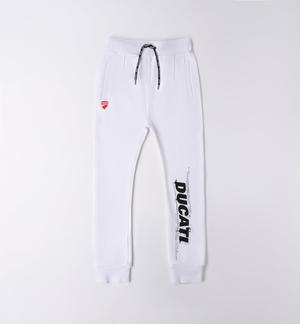 Ducati boys' 100% cotton tracksuit bottoms