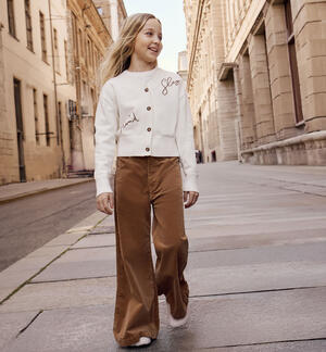 Pantalone wide leg ragazza