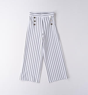 Pantaloni a righe ragazza
