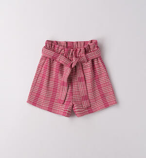 Pantaloni corti bambina