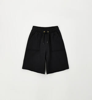 Pantaloni corti ragazzo in cotone