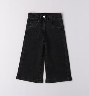Girl's denim trousers