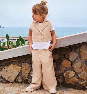 Pantaloni larghi bambina