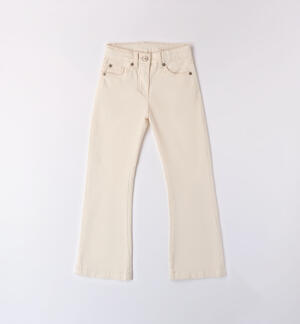 Girls' flared trousers