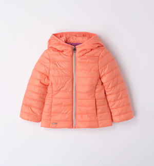 Girl's 100 gram padded jacket ORANGE