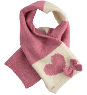 Girl's knit scarf PINK