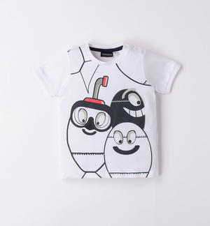 Simpatica t-shirt 100% cotone bambino