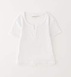 Girl's fitted T-shirt