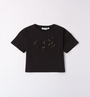 T-shirt cropped ragazza